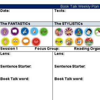 Book Talk Planning Grid
